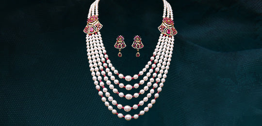 Original pearl set online Clearance