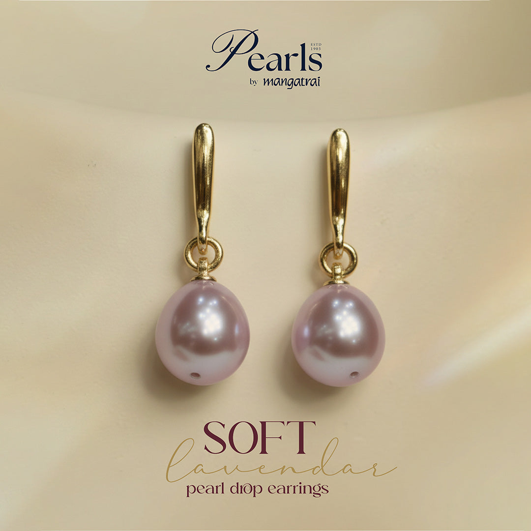 Trio Pearl Drop Earrings Set