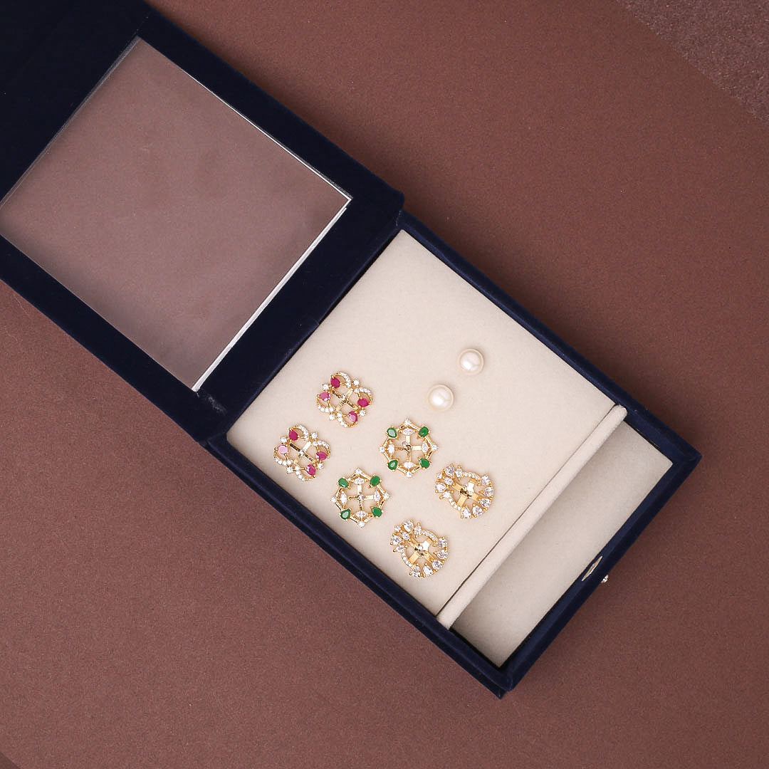 Pearl Pop Interchangeable Earrings Set