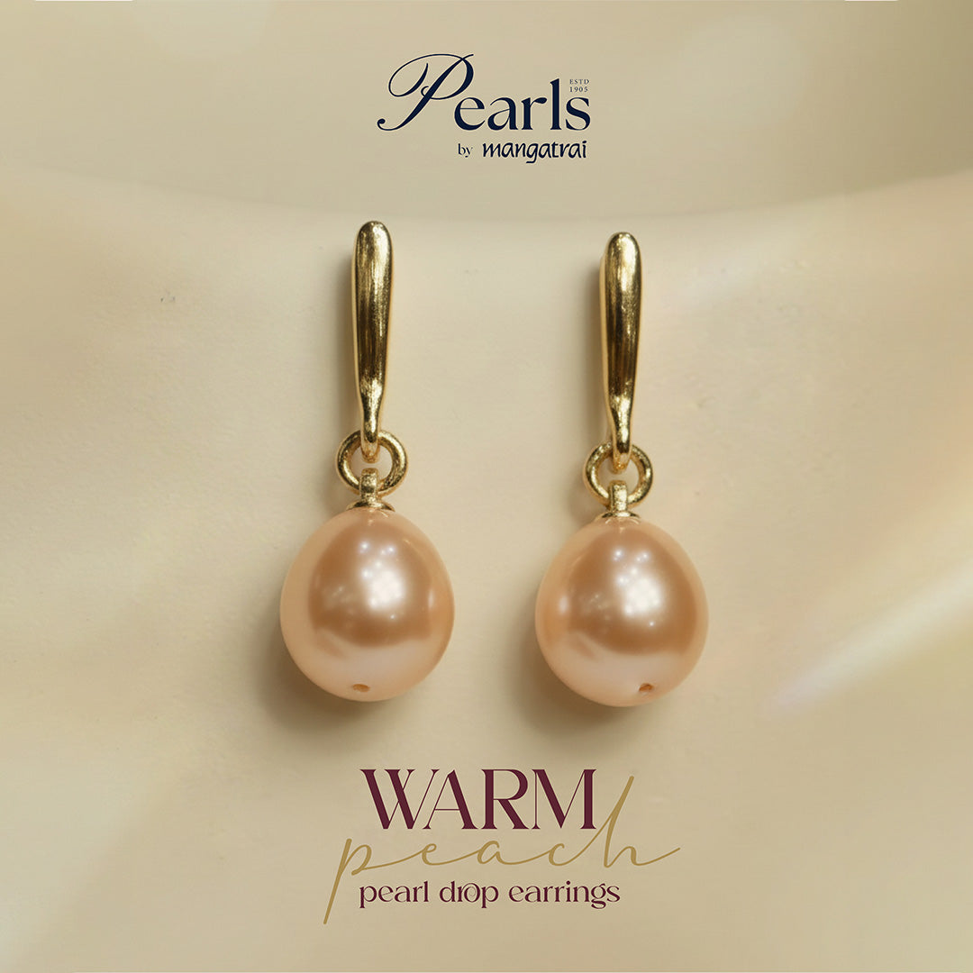 Trio Pearl Drop Earrings Set
