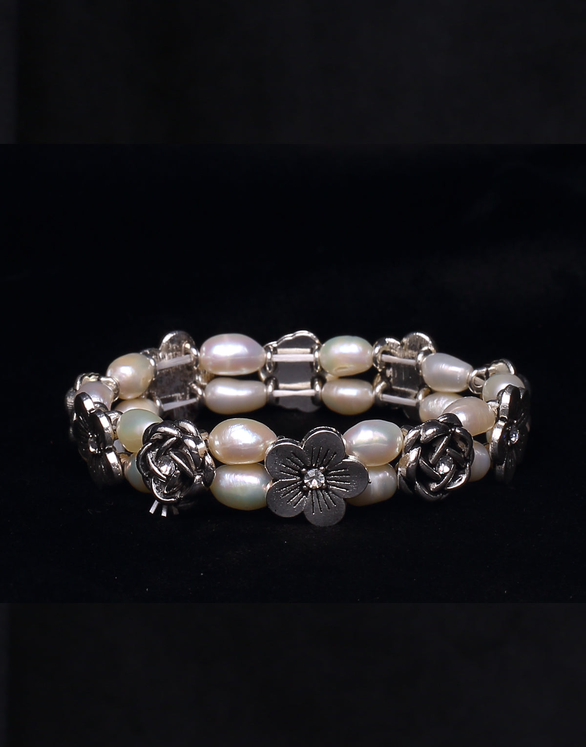 Fancy Freshwater Pearl Elastic Stretch Bracelet
