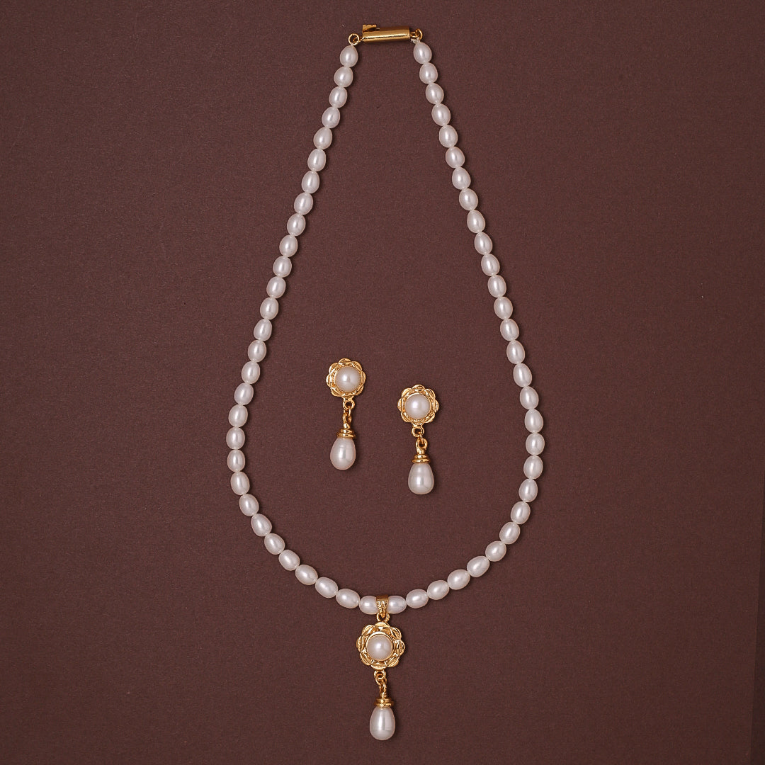 Freshwater Oval Shape Pearl Empress Set