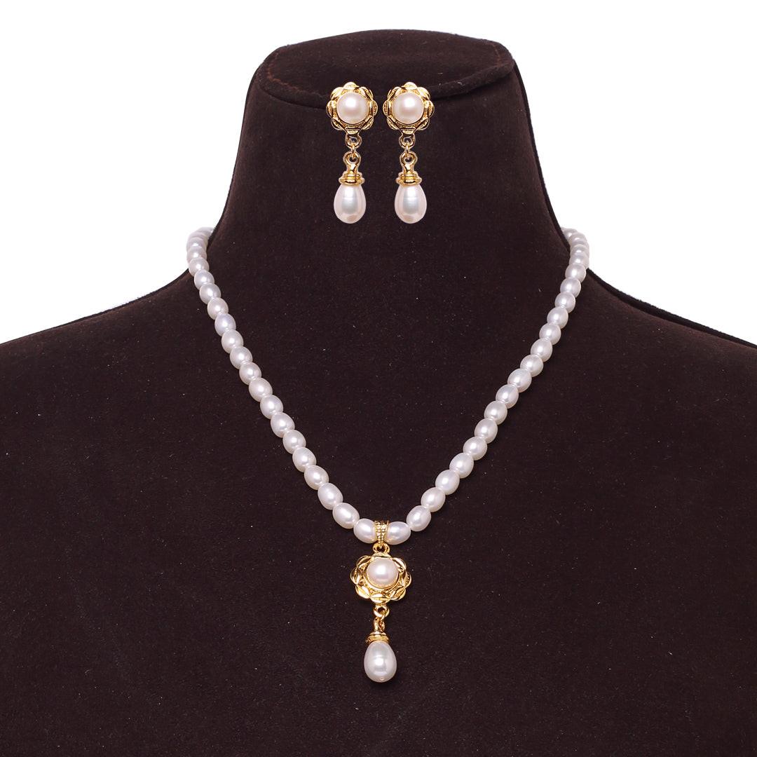 Freshwater Oval Shape Pearl Empress Set