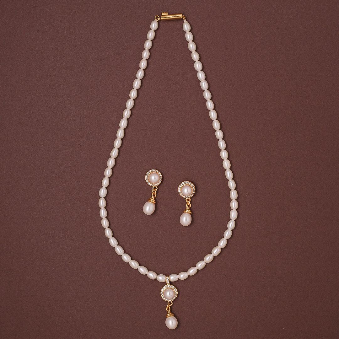 Freshwater Oval Shape Cherished Charm Pearl Set
