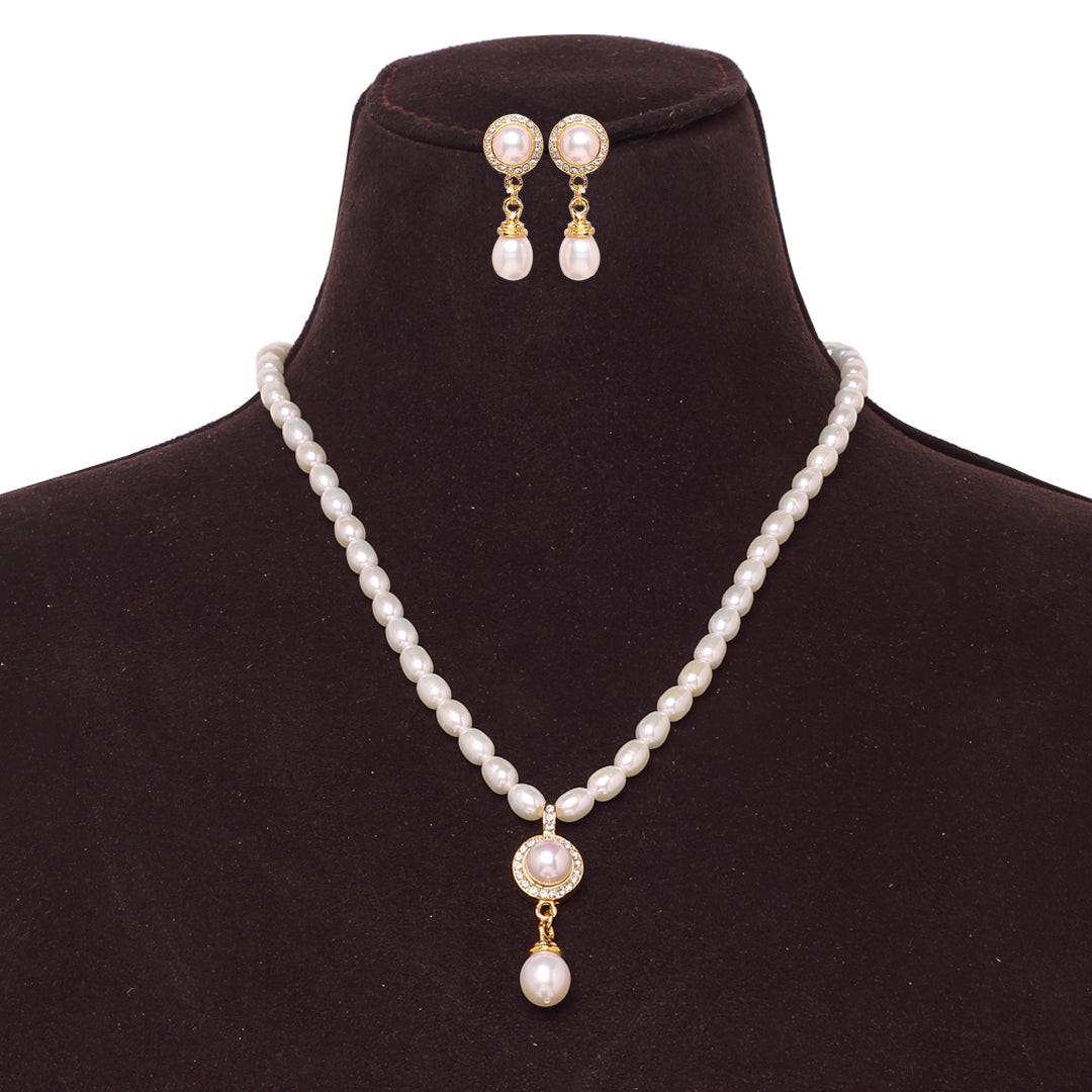 Freshwater Oval Shape Cherished Charm Pearl Set