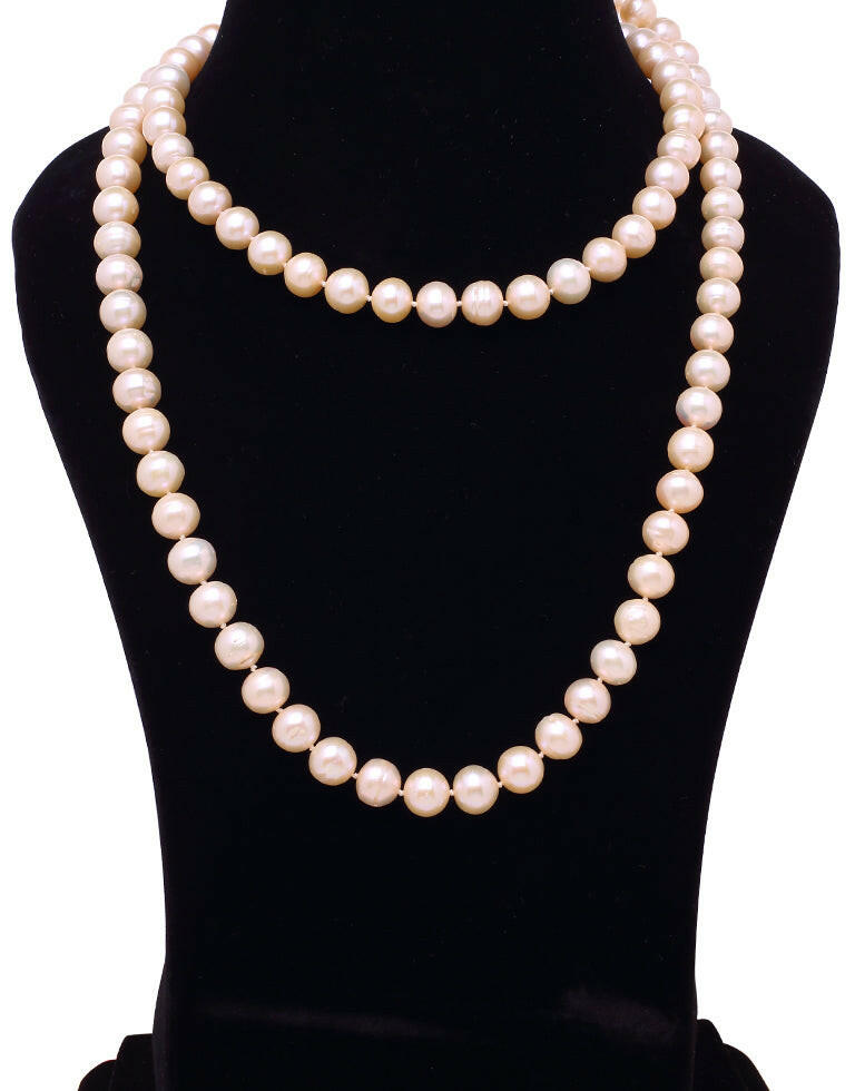 Dreamy Light Pink Freshwater Pearl Necklace
