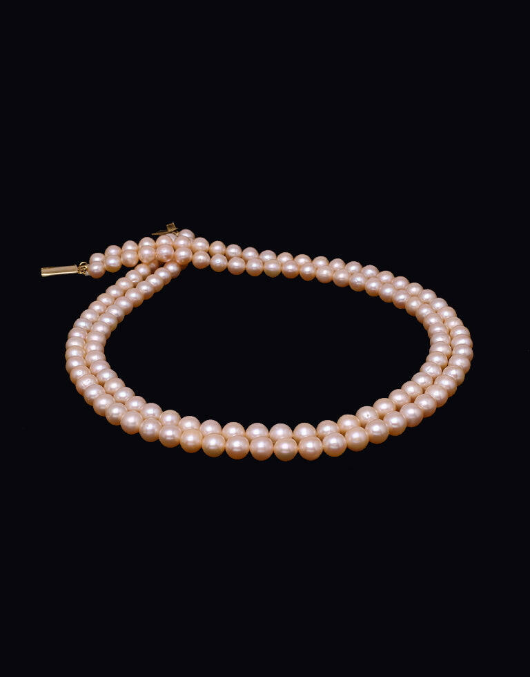 The Royal Pink Freshwater Pearl Necklace