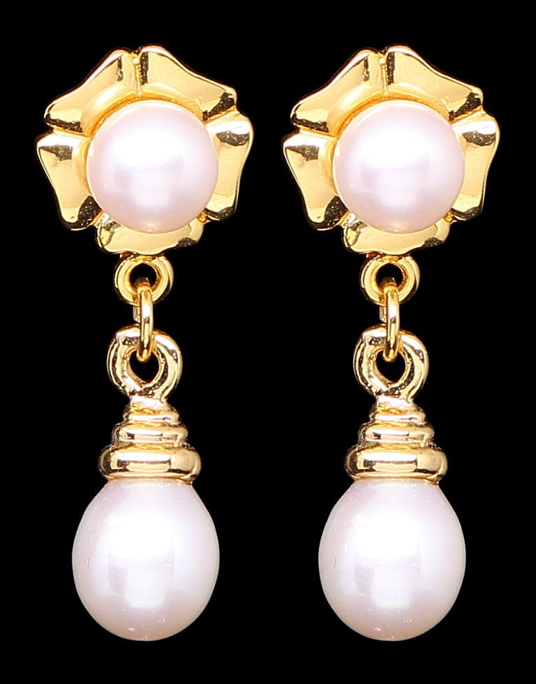Freshwater Pearl Fancy Stud Earrings