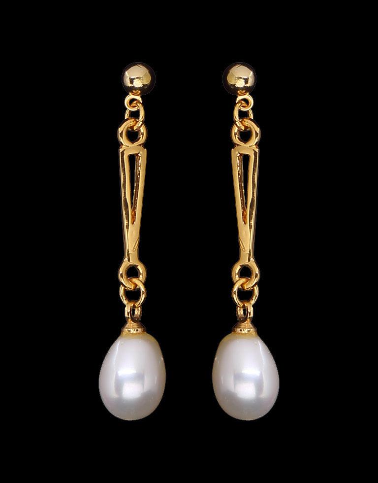 Artistic Freshwater Pearl Fancy Stud Earrings