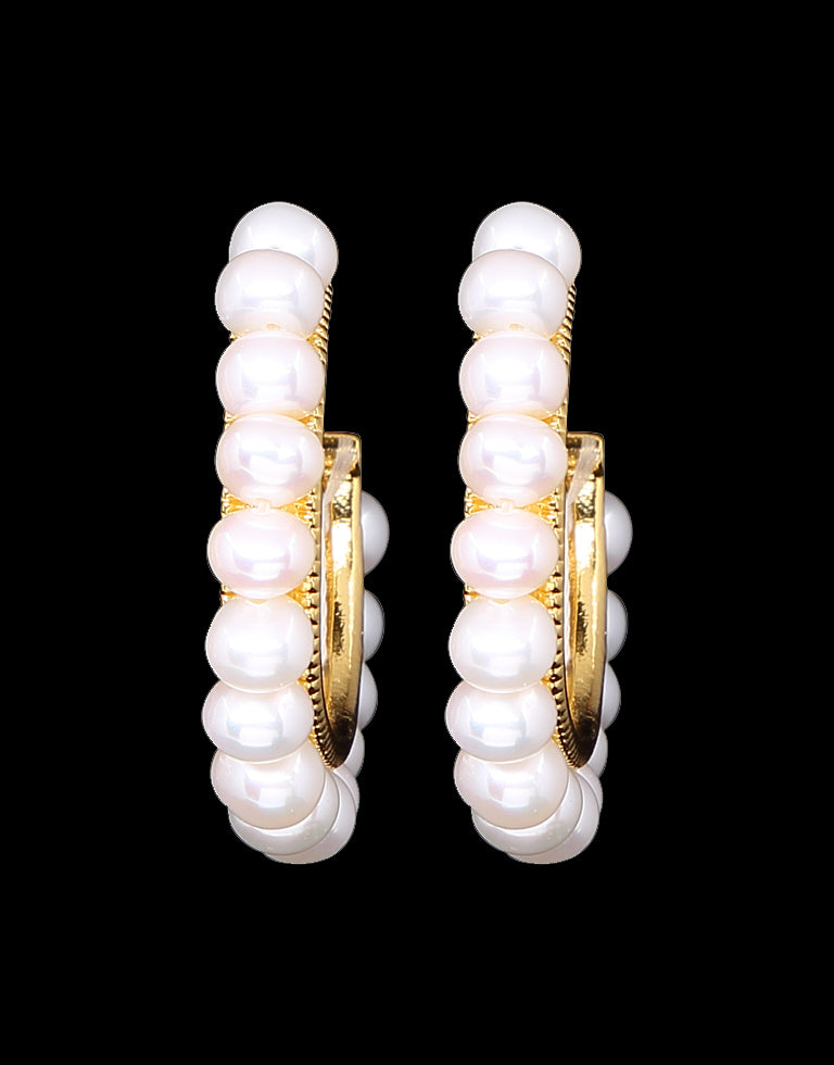 White Freshwater Pearl Traditional Round Bali