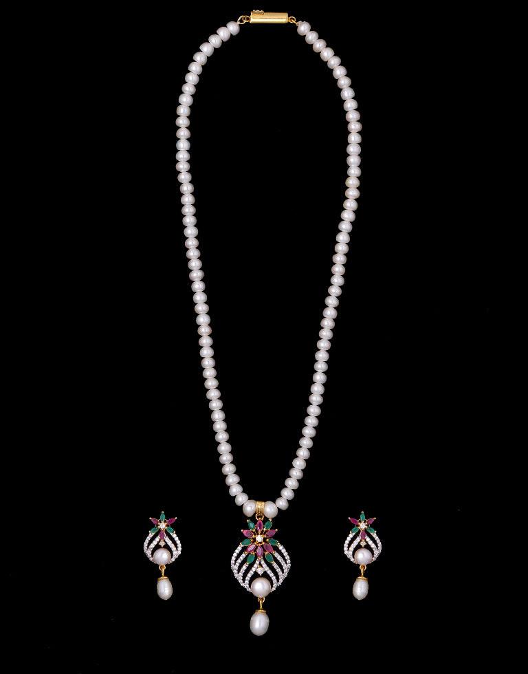 Eternal Flower Freshwater Pearl Set