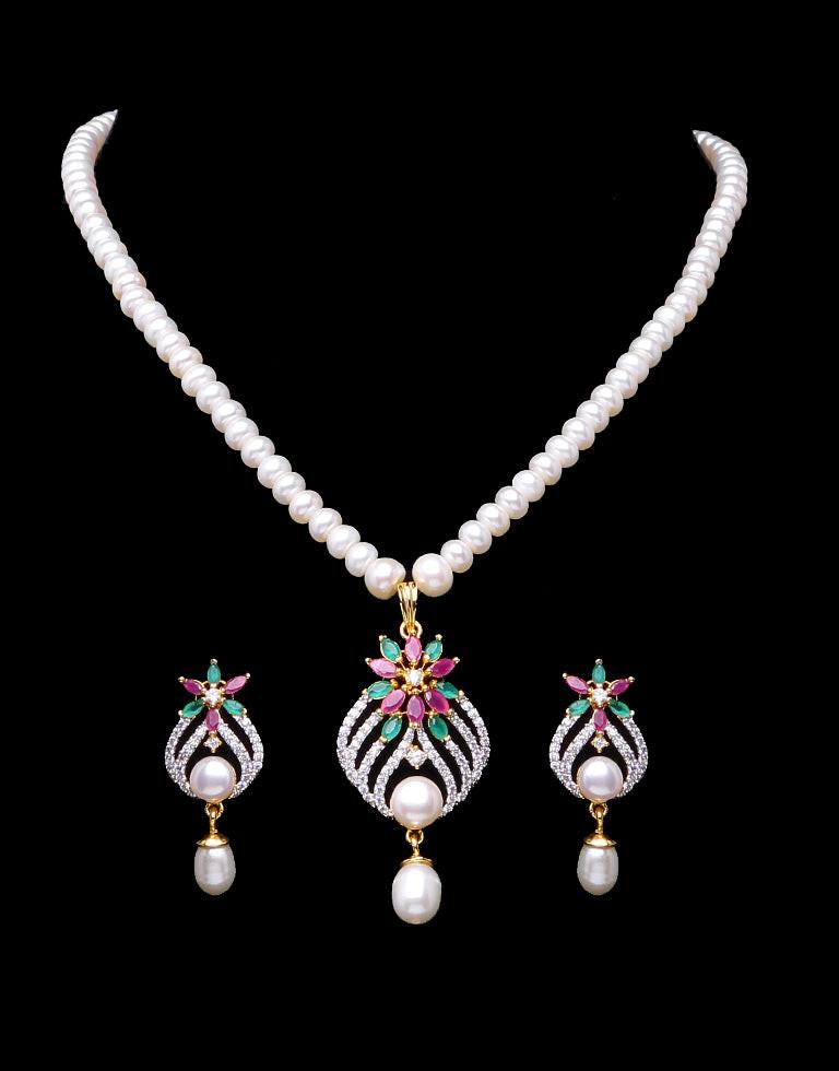 Eternal Flower Freshwater Pearl Set
