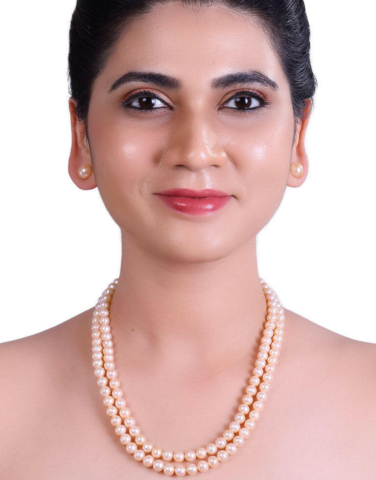 The Royal Pink Freshwater Pearl Necklace