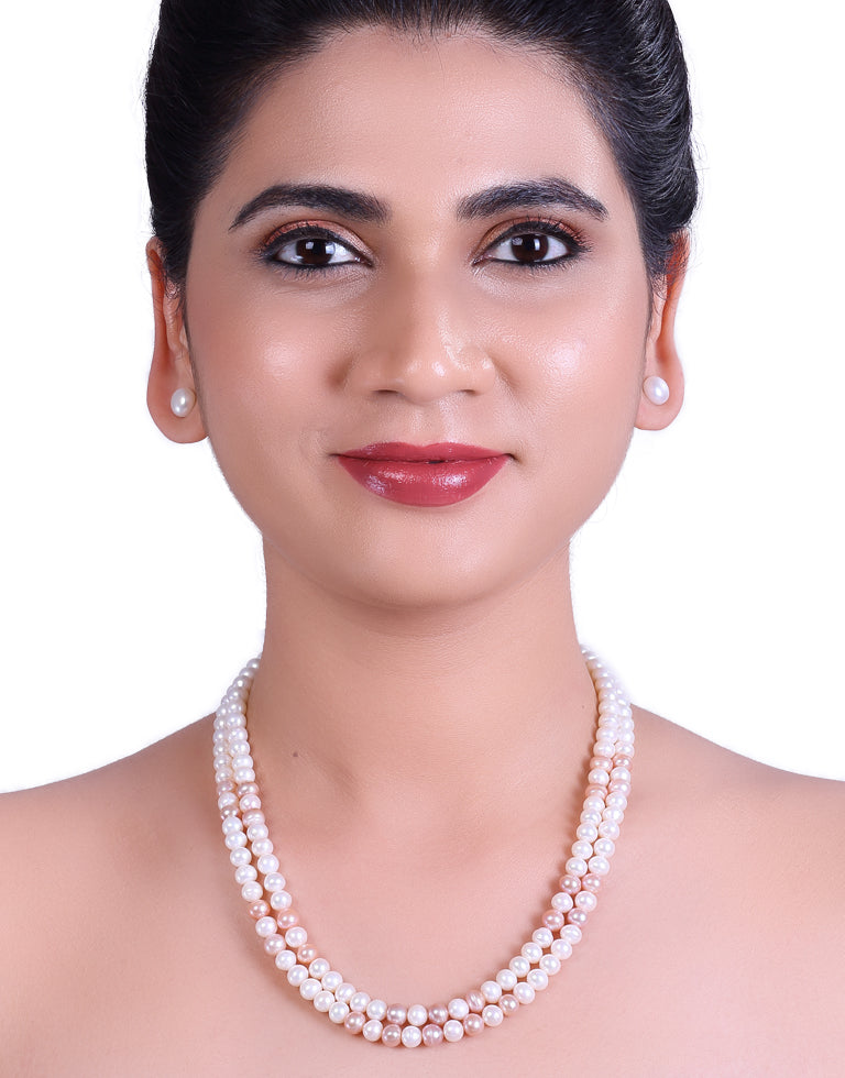 Luxurious Multi-Color Freshwater Pearl Necklace