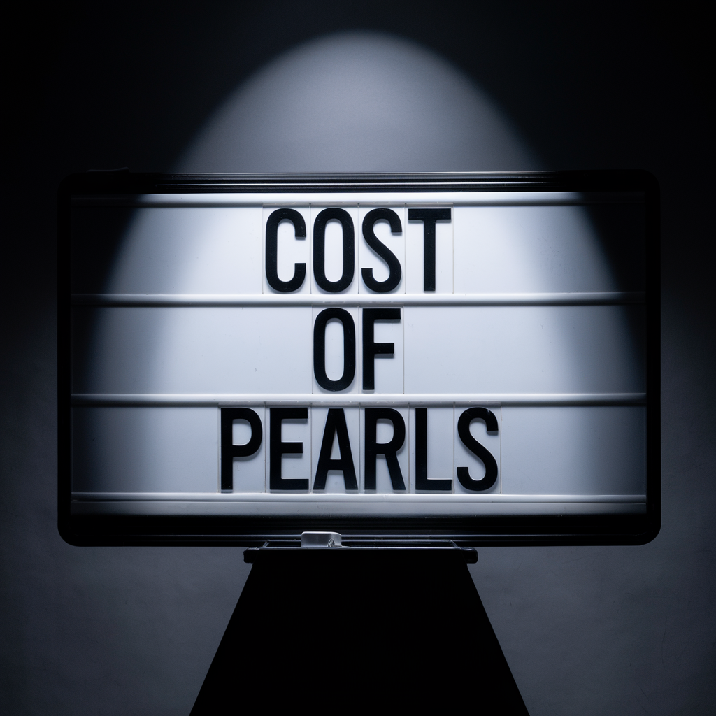 Cost of pearls 