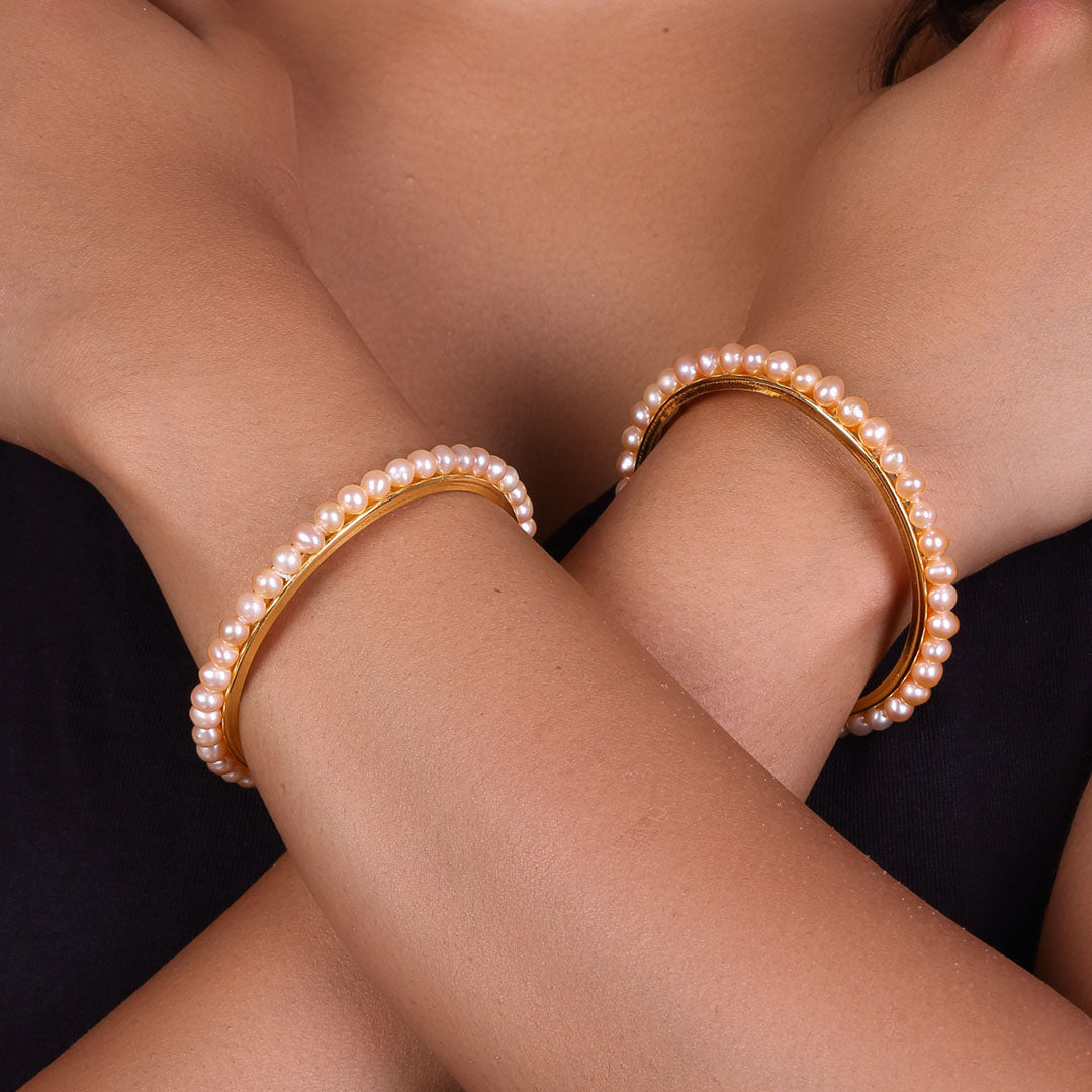 Pearl Bangles at Best Price in Hyderabad | Balaji Pearls & Gems Jewellery