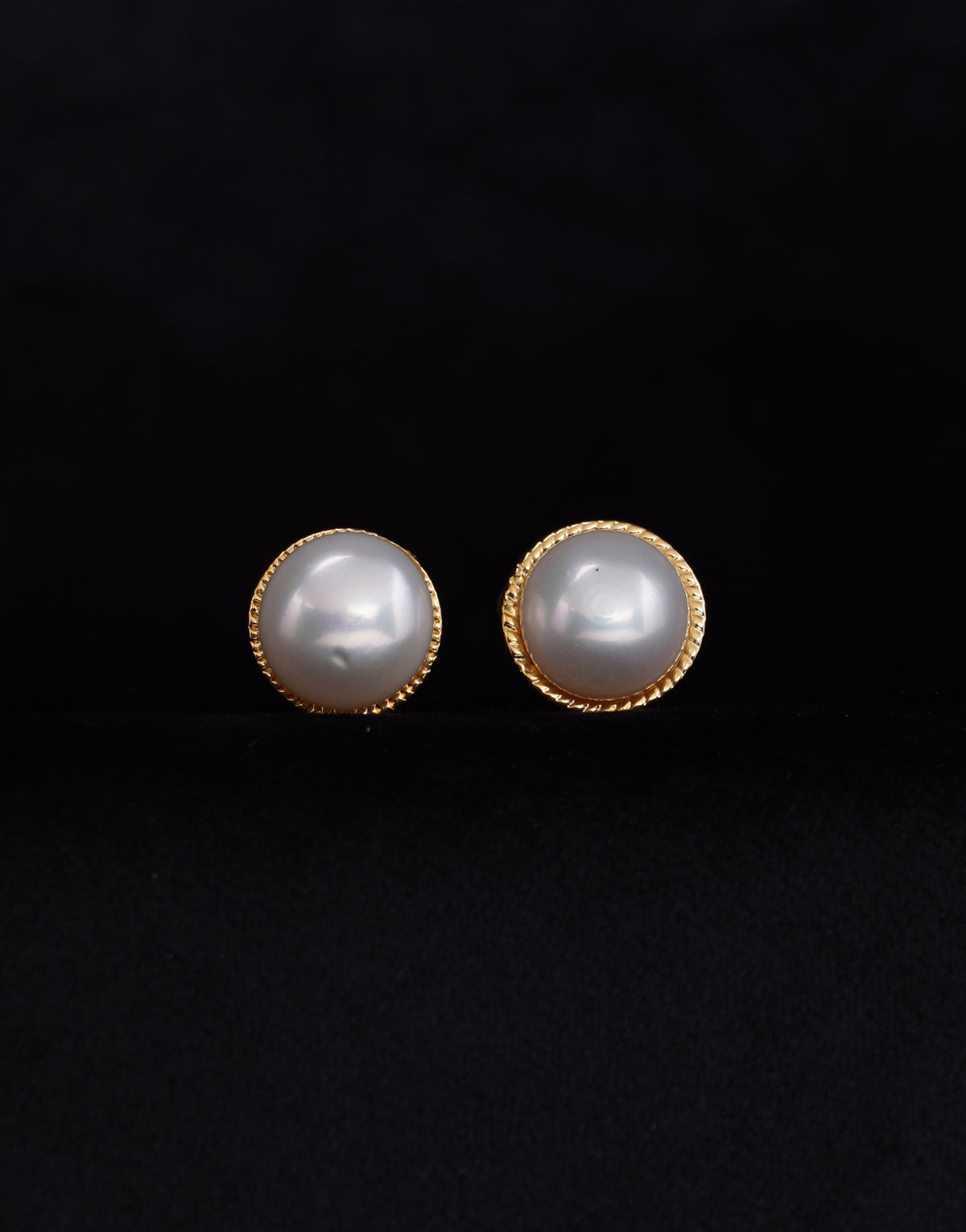 Round Freshwater Pearl Cufflinks