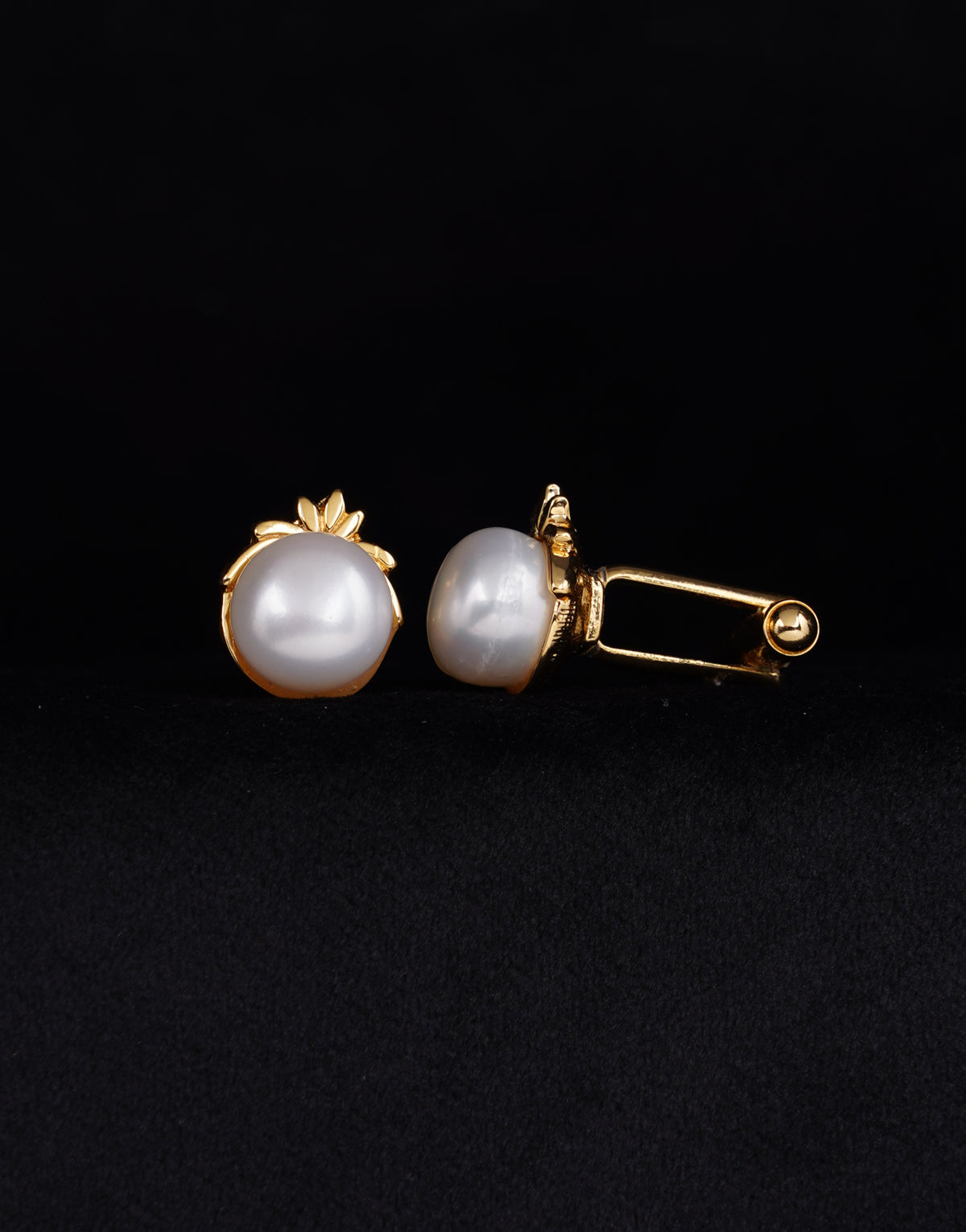 Freshwater White Pearl Cufflinks