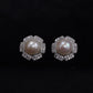 Freshwater White Pearl Studded Gold-Plated Cufflinks