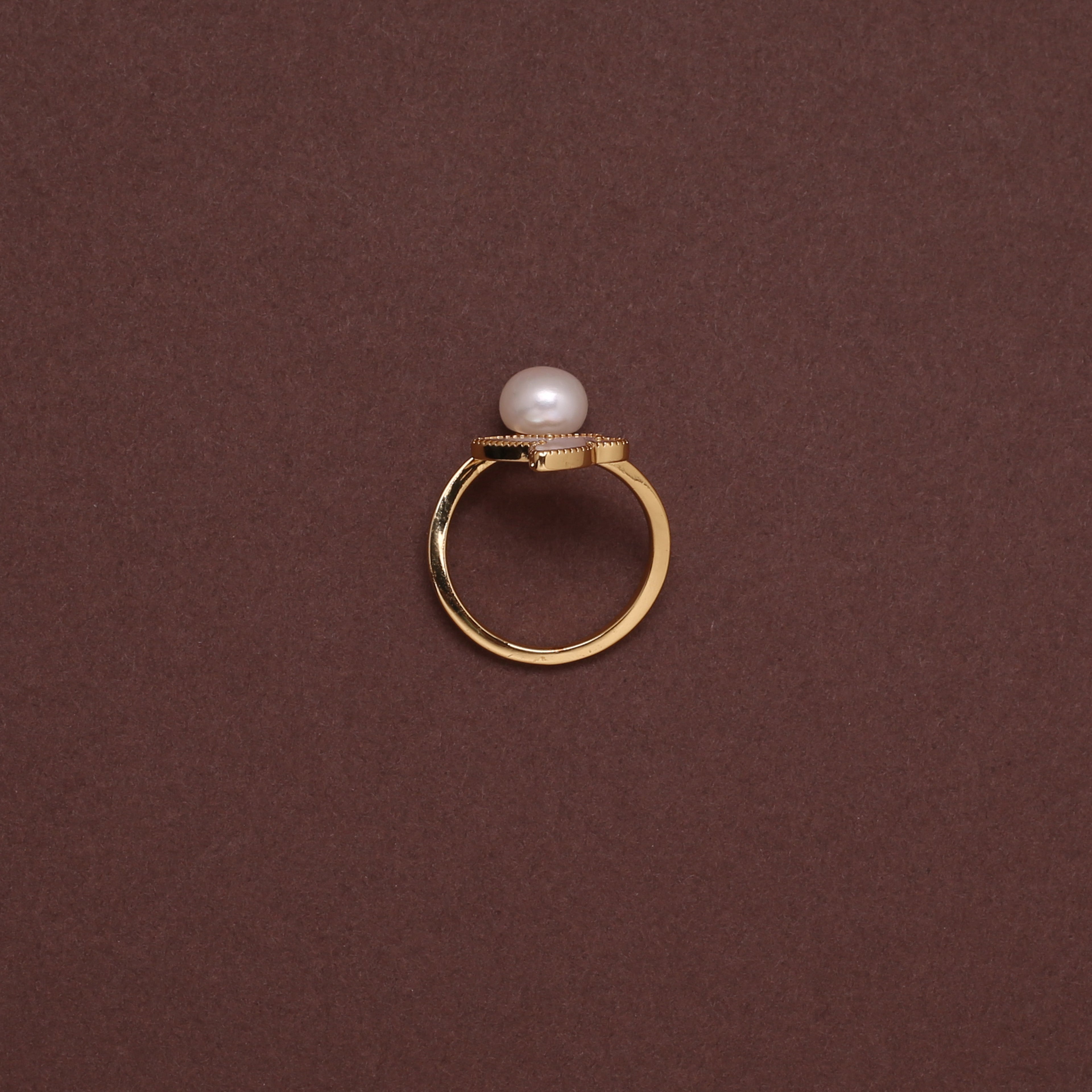 Butterfly Elegance Freshwater Pearl Ring