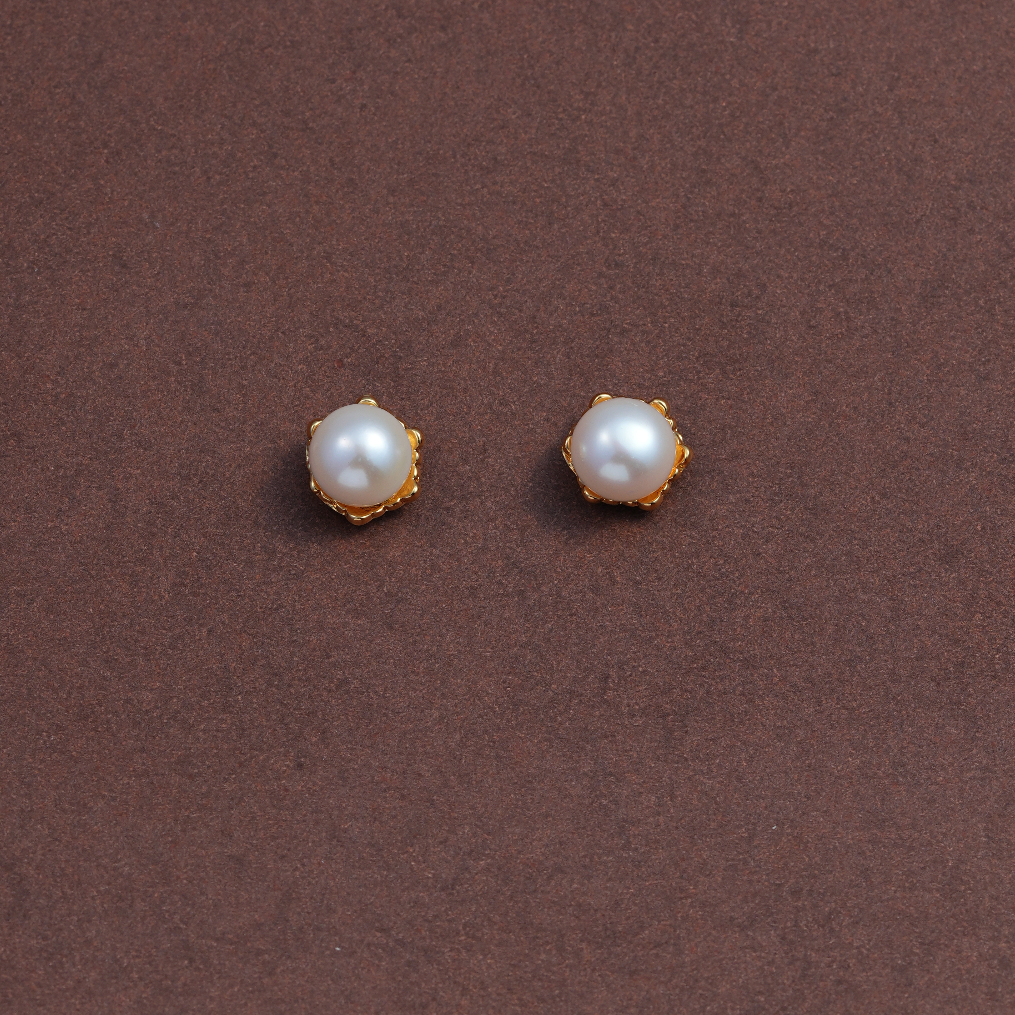 Freshwater White Pearl Stud