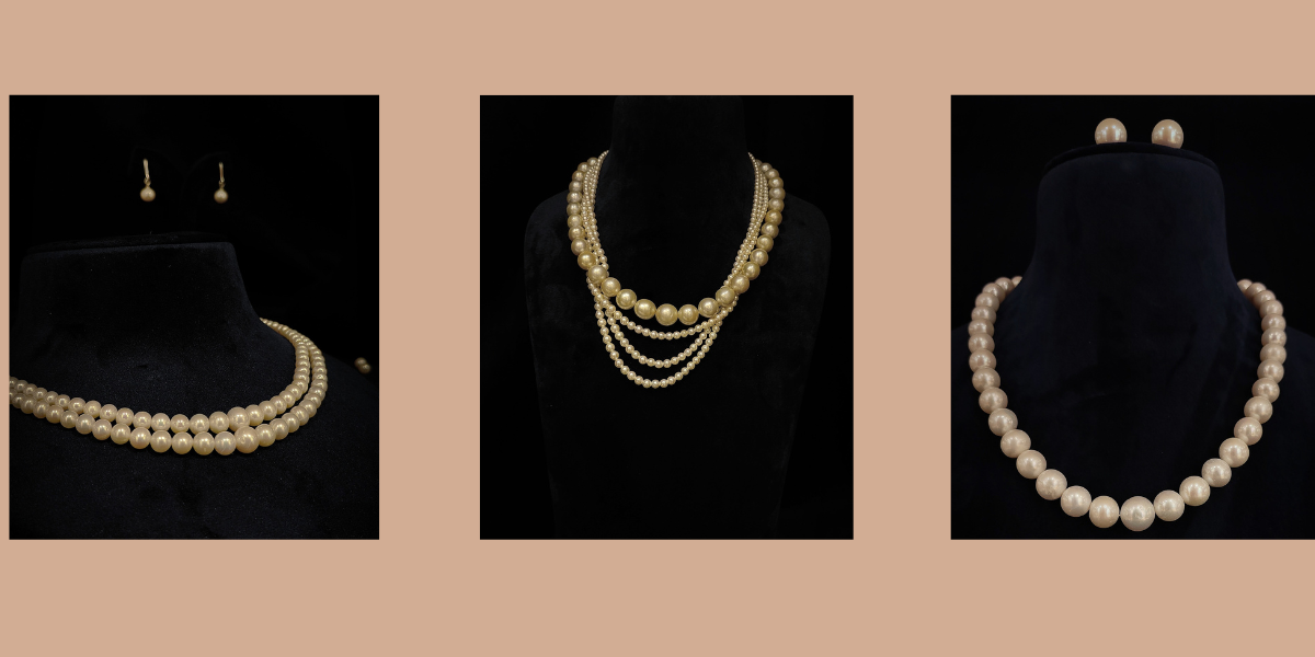 Buy Original Pearl Jewellery Online Pearls by Mangatrai