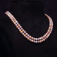 Multi-Color Freshwater Round Pearl Necklace