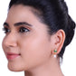 Freshwater Pearl with Cubic Zircon & Semi Precious Stone Fancy Stud Earrings