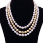 White & Golden South Sea Drop Shape Pearl Necklace, 7.0-8.9mm – AA+ Quality