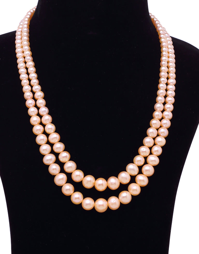 The Classic Pink Freshwater Pearl Graded Necklace