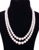 Round White - Lusturous Freshwater Pearl Graded Necklace