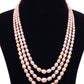 The Spectacular Multi-Color Freshwater Oval Shape Graded Pearl Necklace