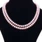 Lovely Round Lavender Freshwater Pearl Necklace