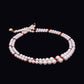 White Freshwater Pearl With Real Coral & Gold Cutrings