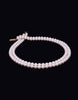 The Luminous Round White Freshwater Pearl Graded Necklace
