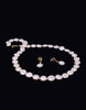 The Opulent White Baroque Freshwater Pearl Necklace Set