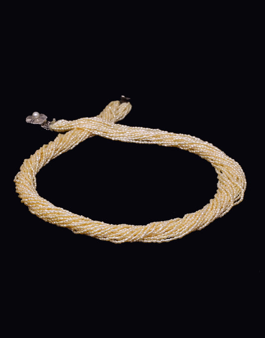 Goldanish Fine Keshi Pearl Necklace  -  Rope style