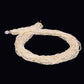 Half White Handcrafted Keshi Pearl Necklace