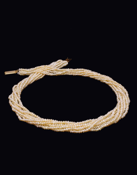 Goldanish Fine Keshi Pearl Necklace  -  Chain style