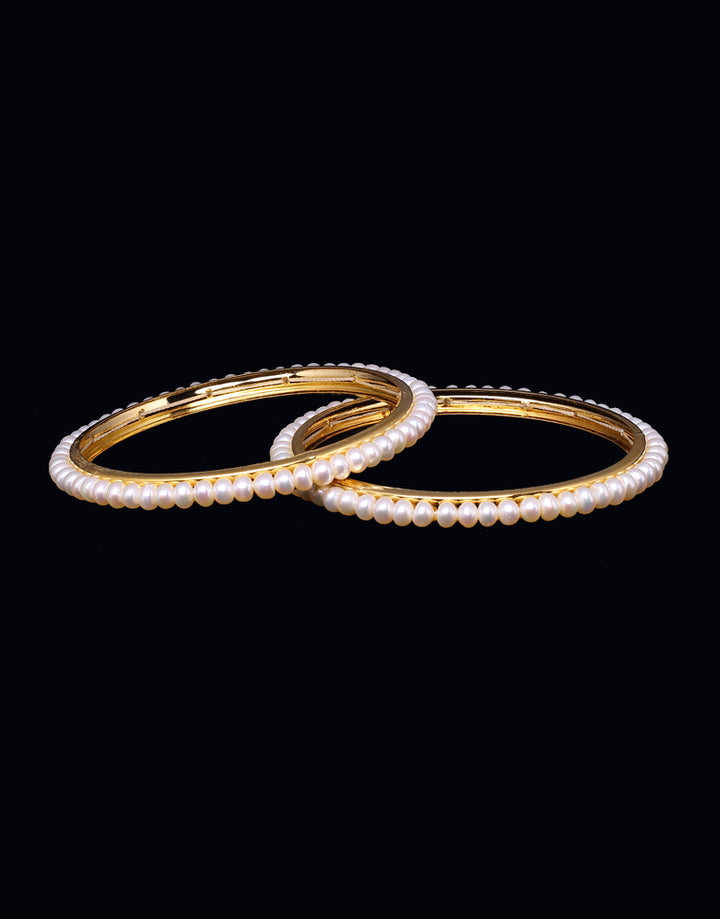 Buy Latest Pearl Bangles in Hyderabad | Pearl Bangles Online ...