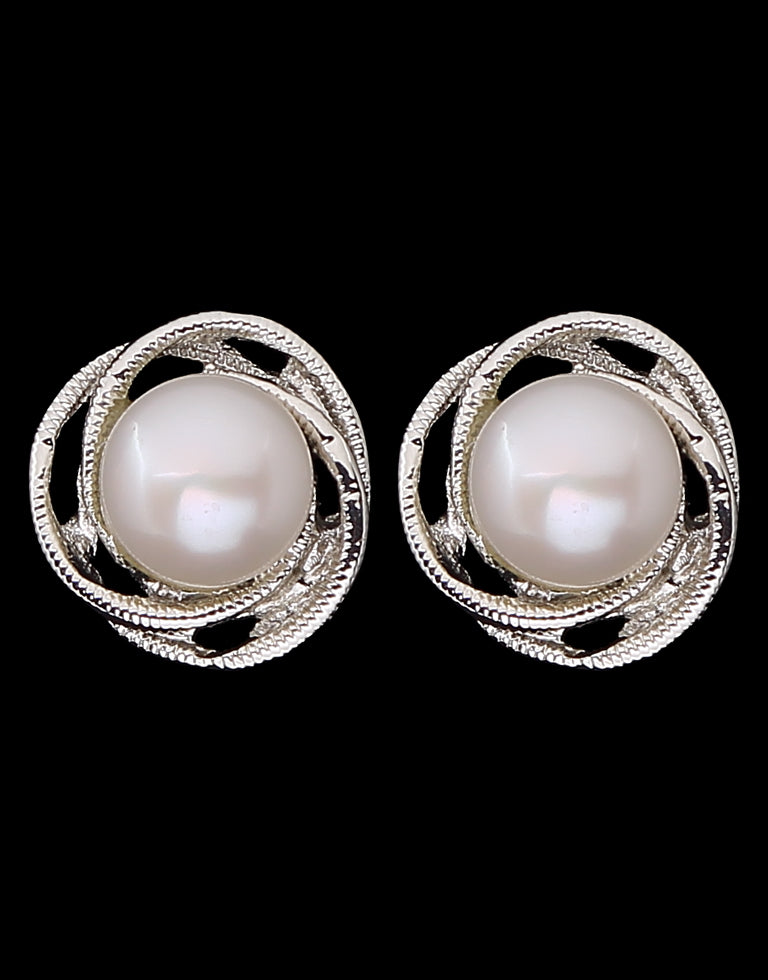 Freshwater Pearl Fancy Stud Earrings