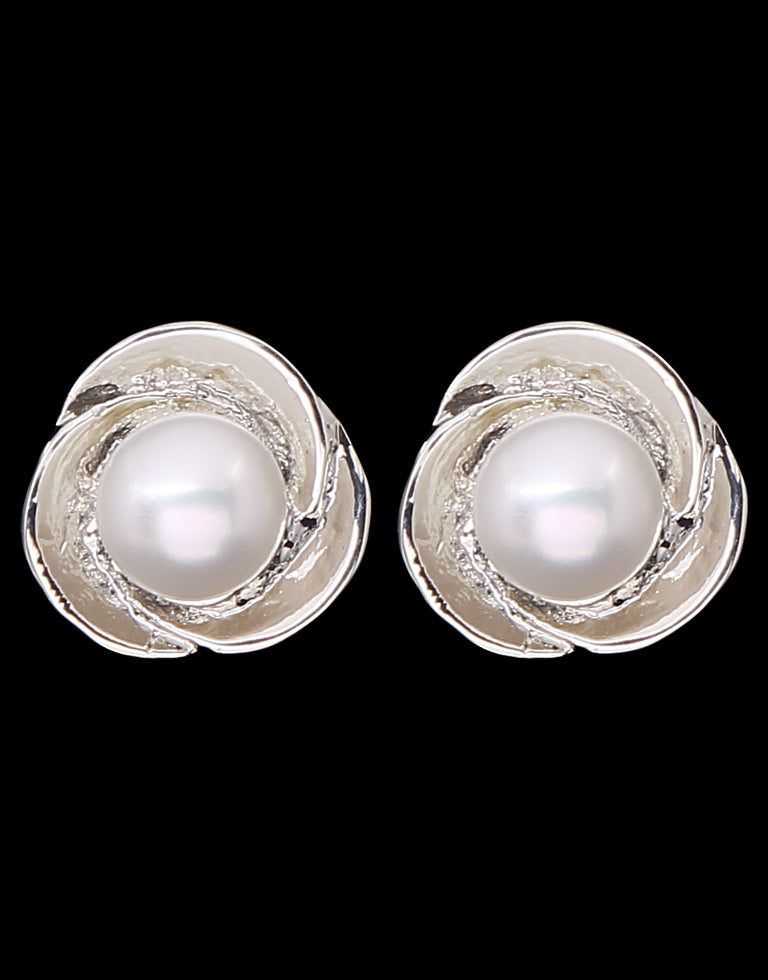 Freshwater Pearl With Cubic Zircon Fancy Stud – Mangatrai Gems & Jewels Pvt  Ltd