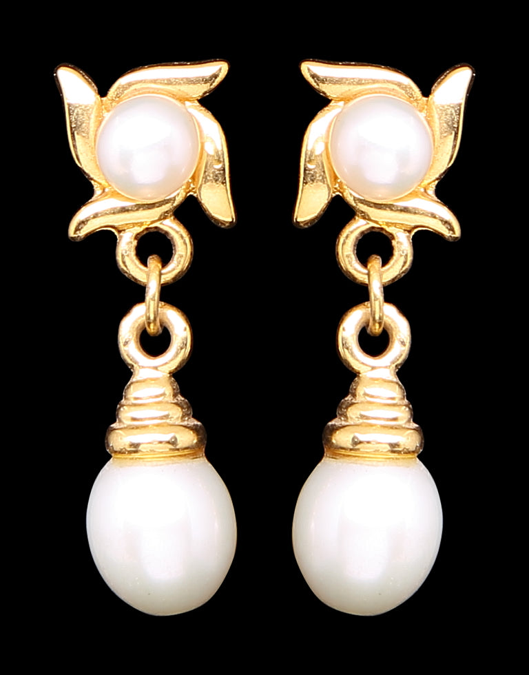 Freshwater Pearl Fancy Stud Earrings