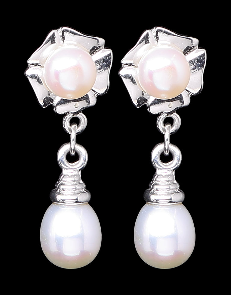 Freshwater Pearl Fancy Stud Earrings