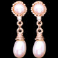 Freshwater Pearl with Cubic Zircon Fancy Stud Earrings