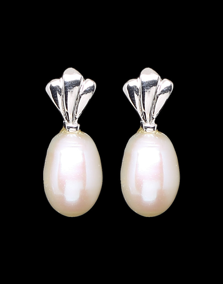 Ravishing Freshwater Pearl Fancy Stud Earrings