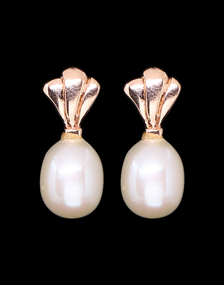 Ravishing Freshwater Pearl Fancy Stud Earrings