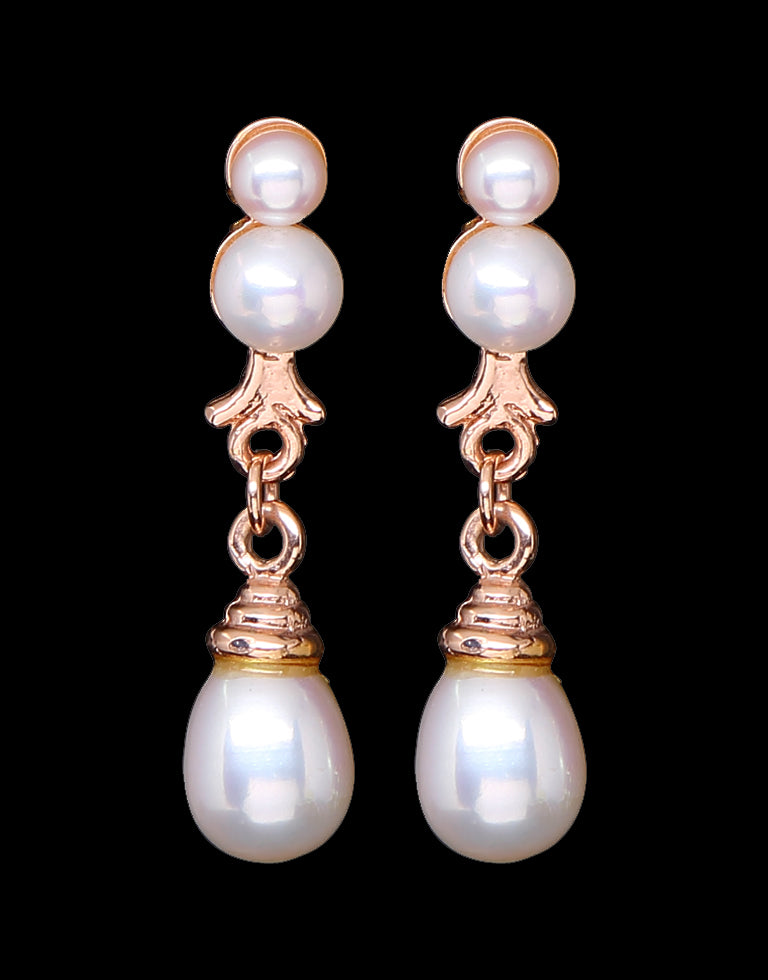 Freshwater Pearl Fancy Stud Earrings