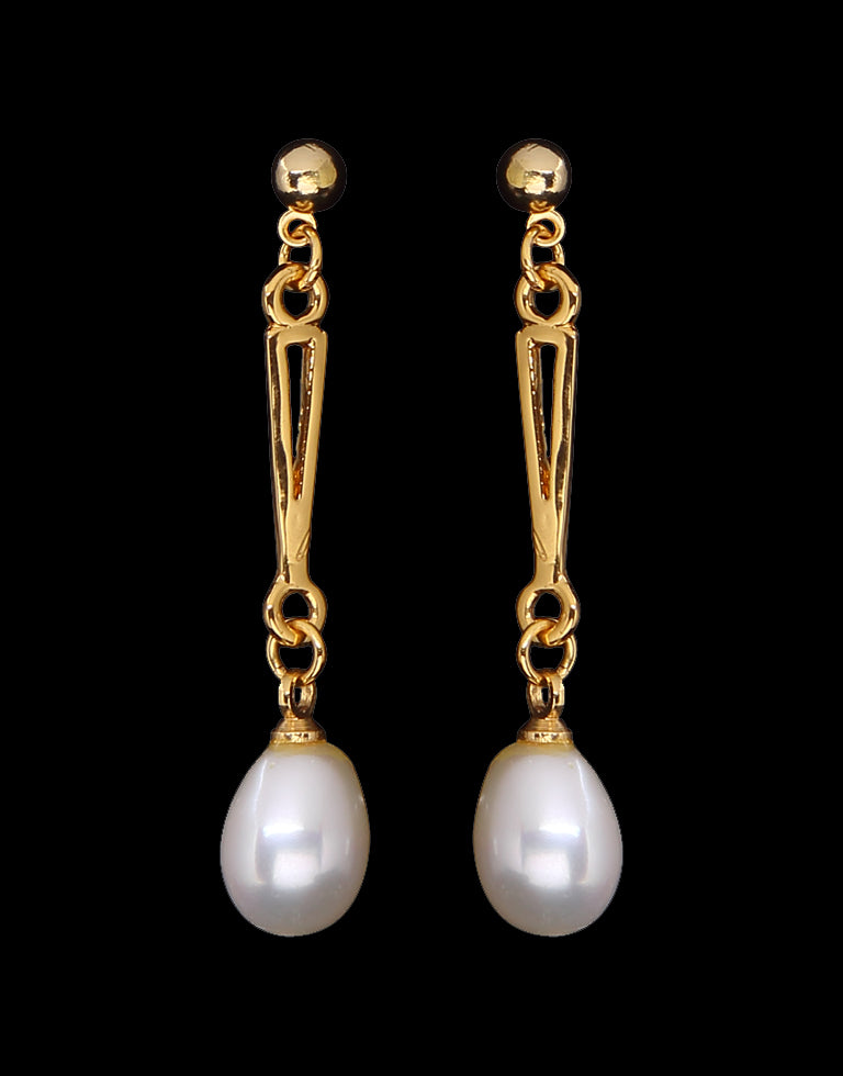 Artistic Freshwater Pearl Fancy Stud Earrings