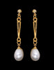 Artistic Freshwater Pearl Fancy Stud Earrings
